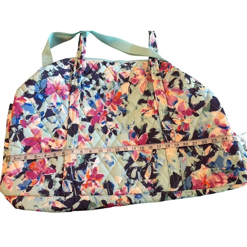 Vera Bradley XL Duffel- Floating Blossoms - Picture 6 of 8